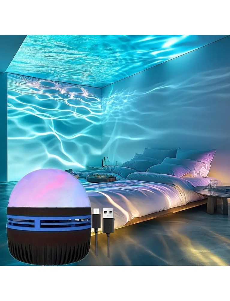 Proiector de noapte cu LED Aurora cu telecomandă