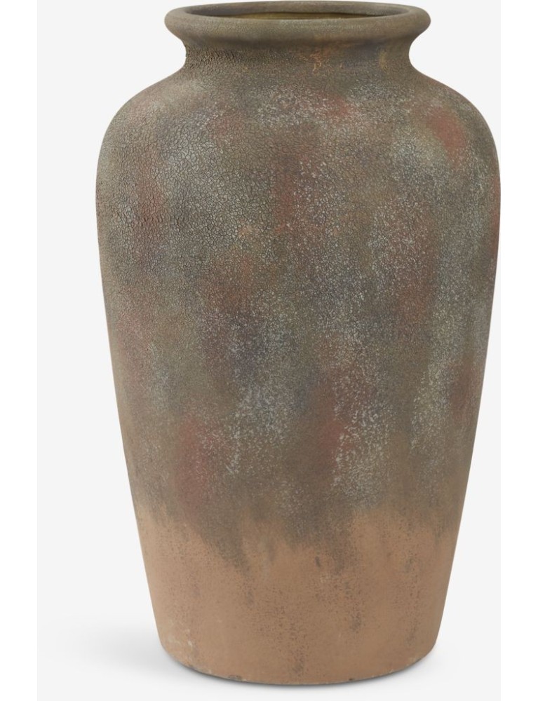 Vază TOMMY Ø26x44cm gri/maro