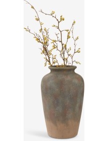 Vază TOMMY Ø26x44cm gri/maro