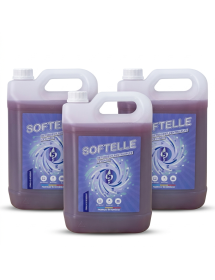 Pachet Softelle 300 spalari , 15 l Detergent Lavanda + 10 Lavete GRATIS