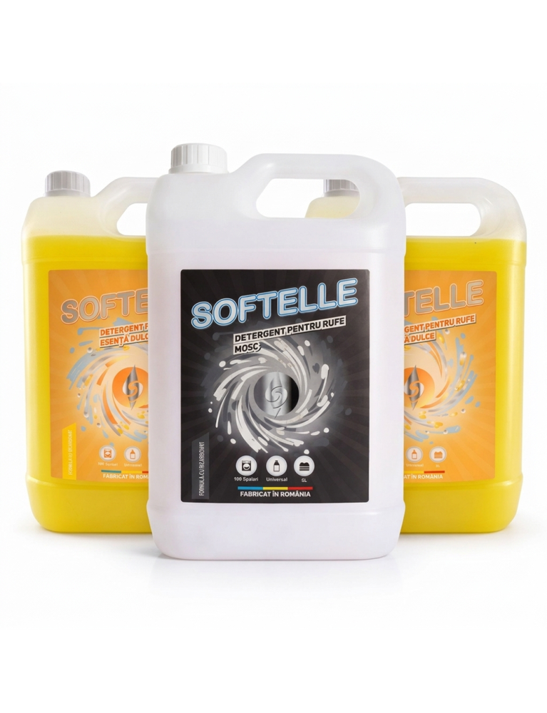 Pachet Softelle 10L Detergent Esența Dulce, si 5L Balsam