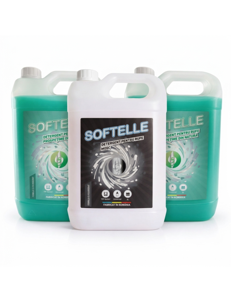 Detergent prospetime din natura, 10L Detergent + 5L Balsam rufe