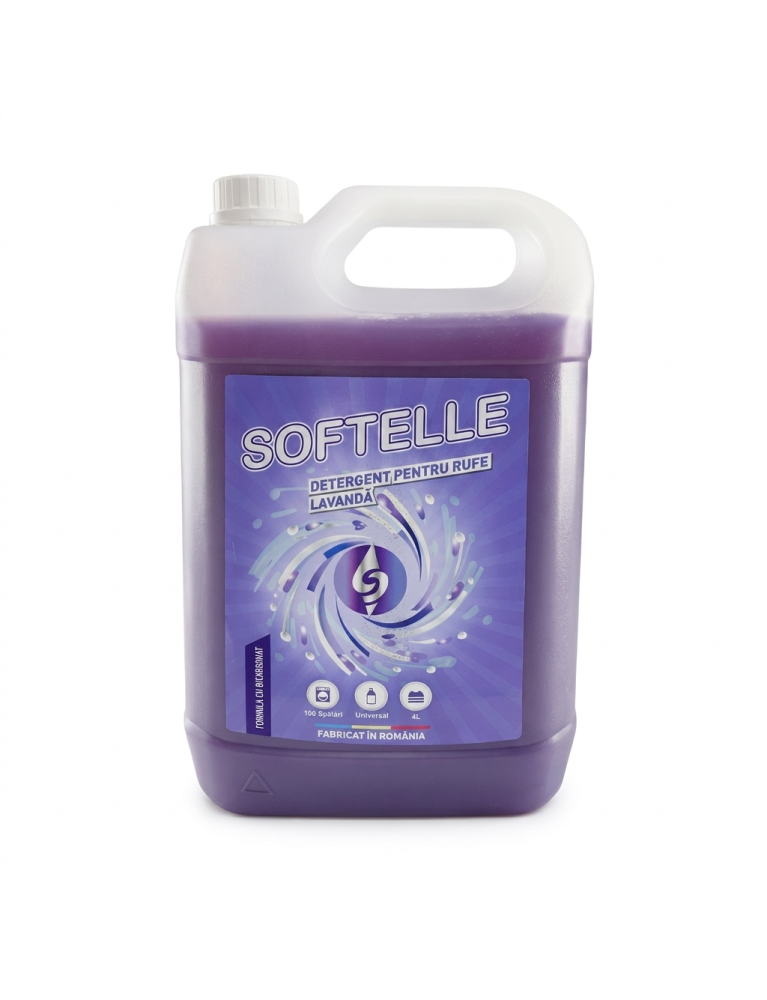 Detergent lichid Softelle pentru rufe 100 spalari , 5 l Detergent Lavanda